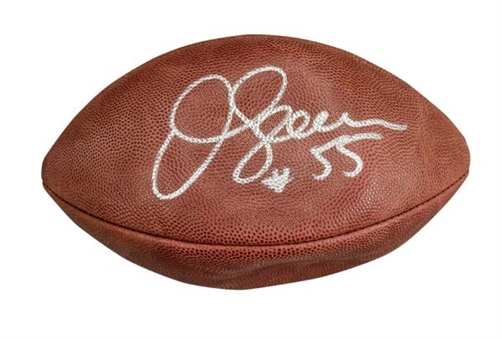 Junior Seau Autographed NFL Football